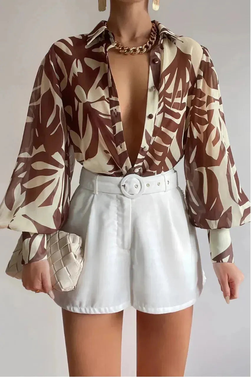 Fleetwood Blouse Matelo Print