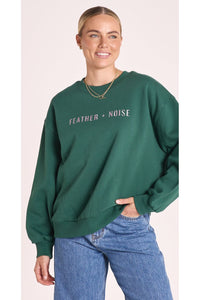 Essential Logo Crew Green