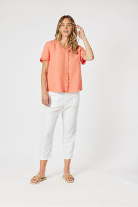 Tiffany Shirt Papaya