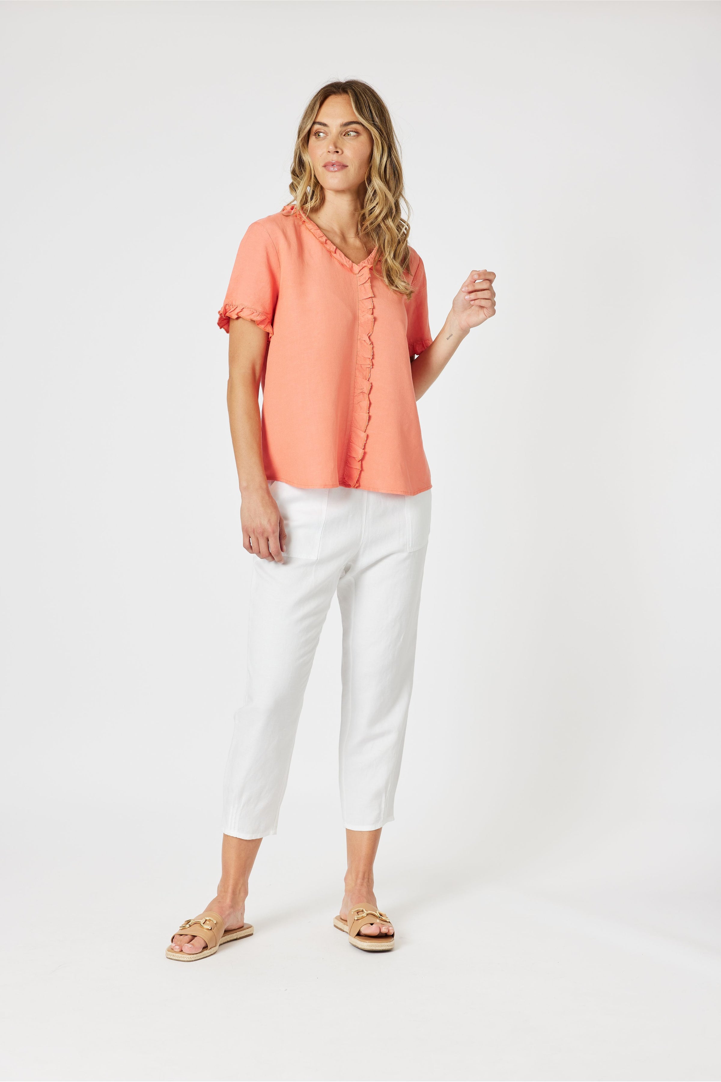 Tiffany Shirt Papaya