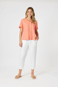 Tiffany Shirt Papaya