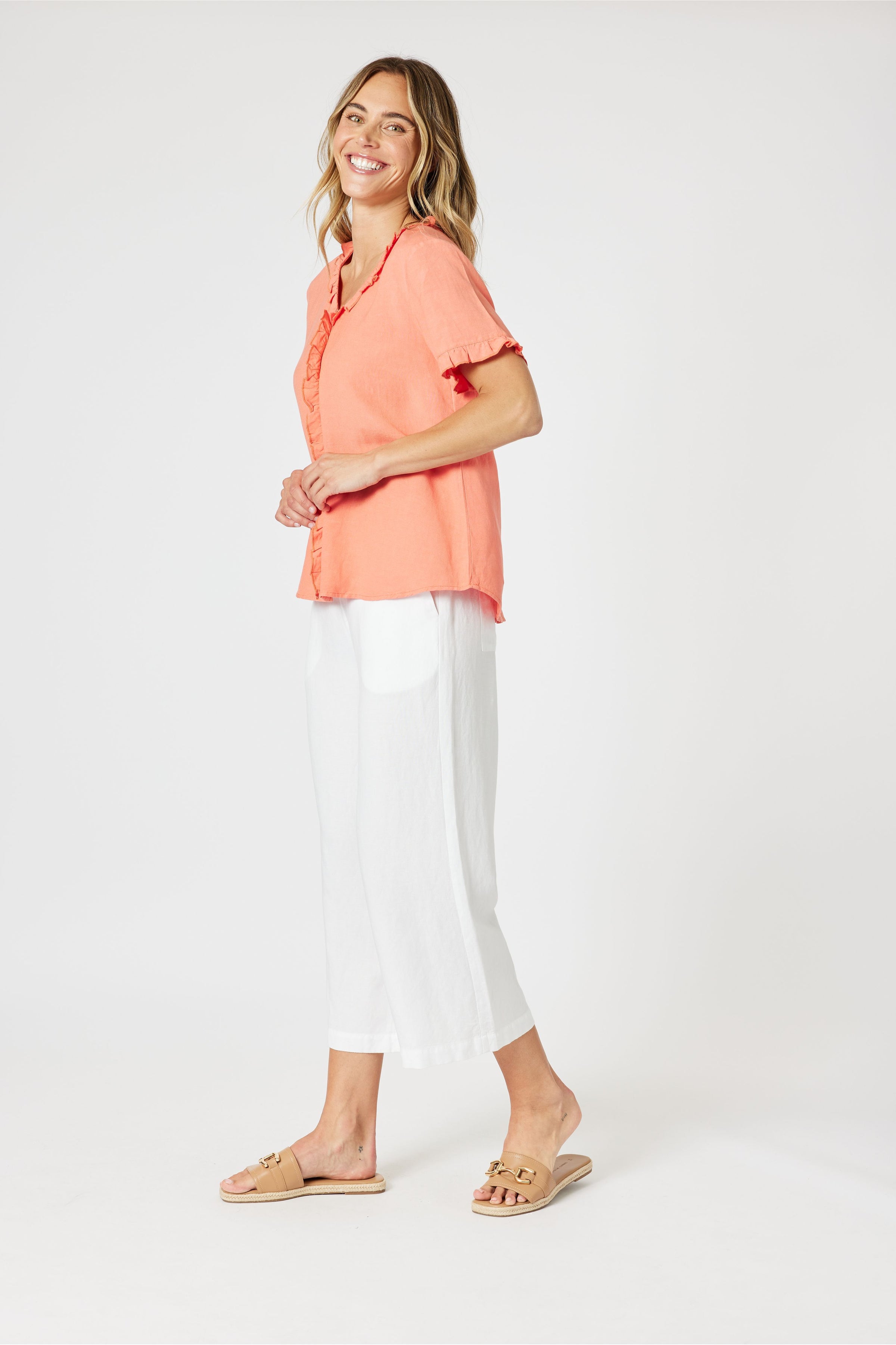 Tiffany Shirt Papaya