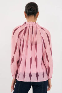 Opal San Lorenzo Long Sleeve Top Print