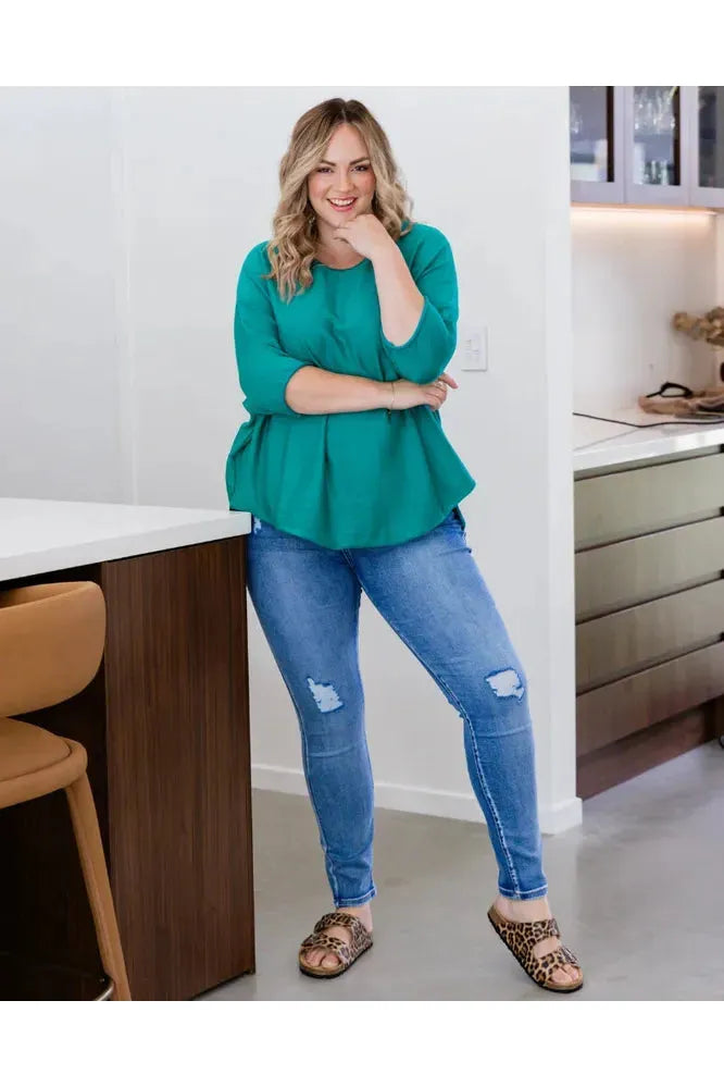 Frankie Batwing Knit Aruba
