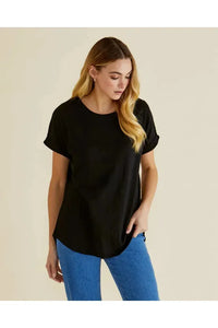 Hailey Tee Black