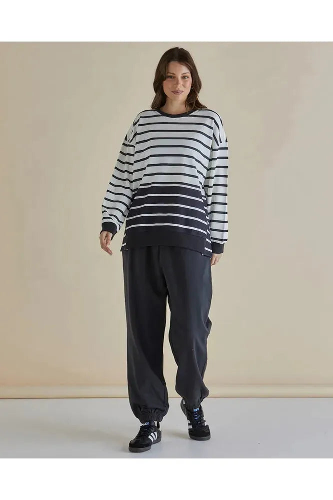 Easy Crew Sweat Stripe
