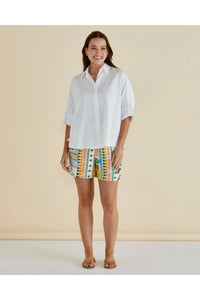 Lynwood Linen Shirt White