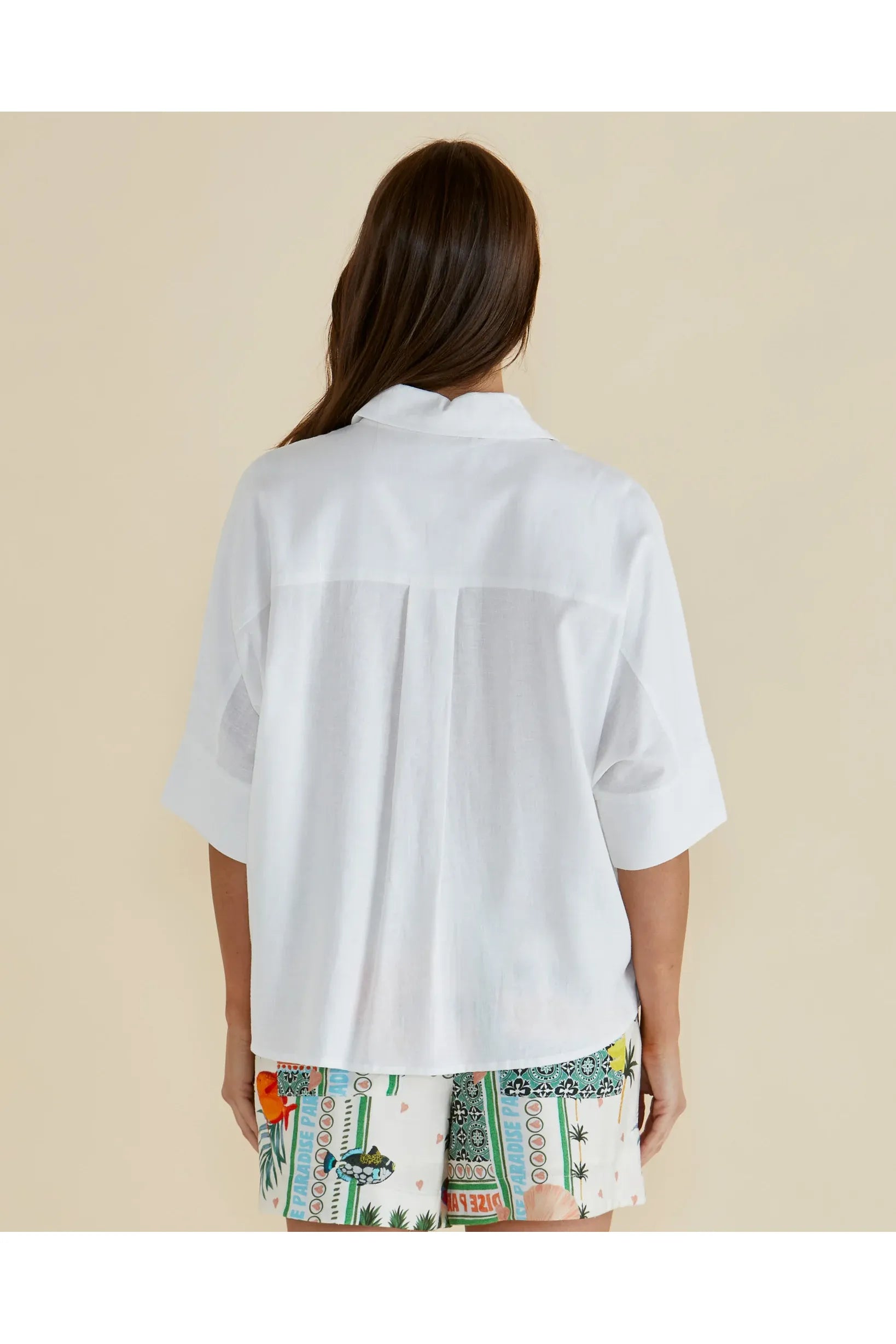 Lynwood Linen Shirt White