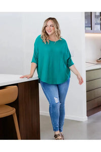Frankie Batwing Knit Aruba