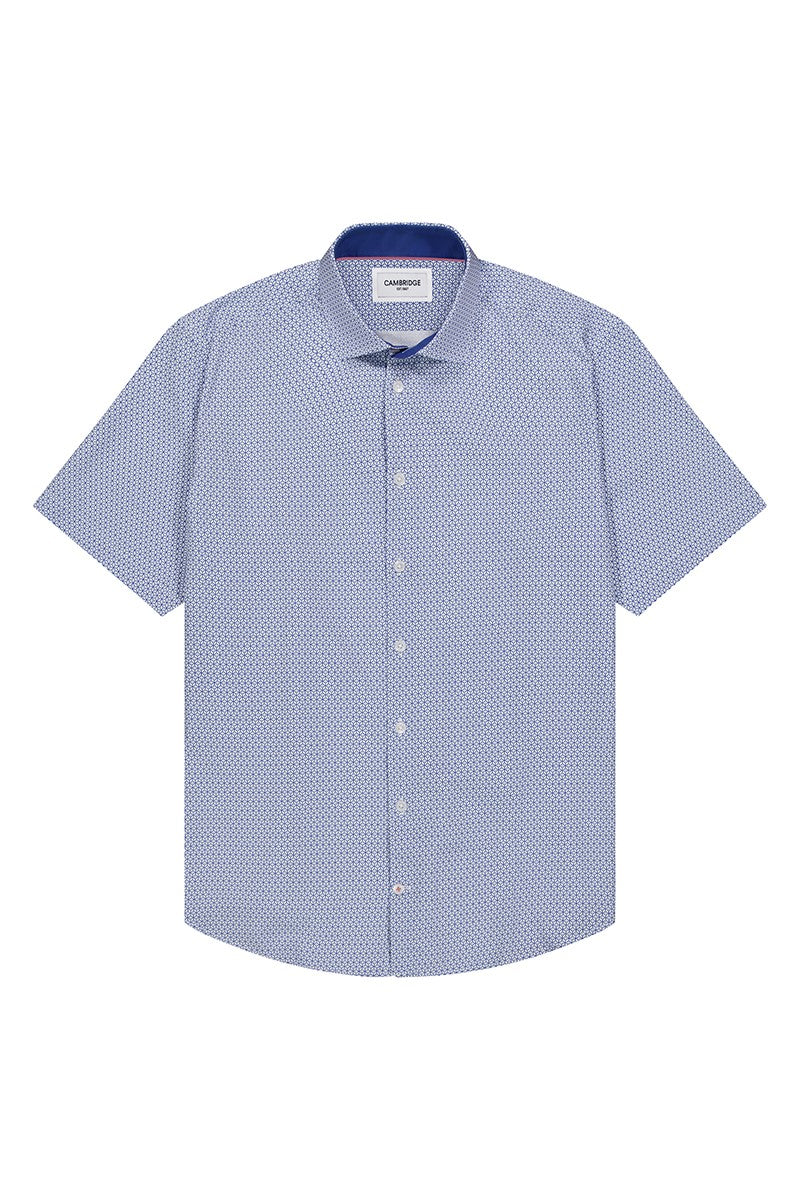 Portsea S/S Shirt Blue