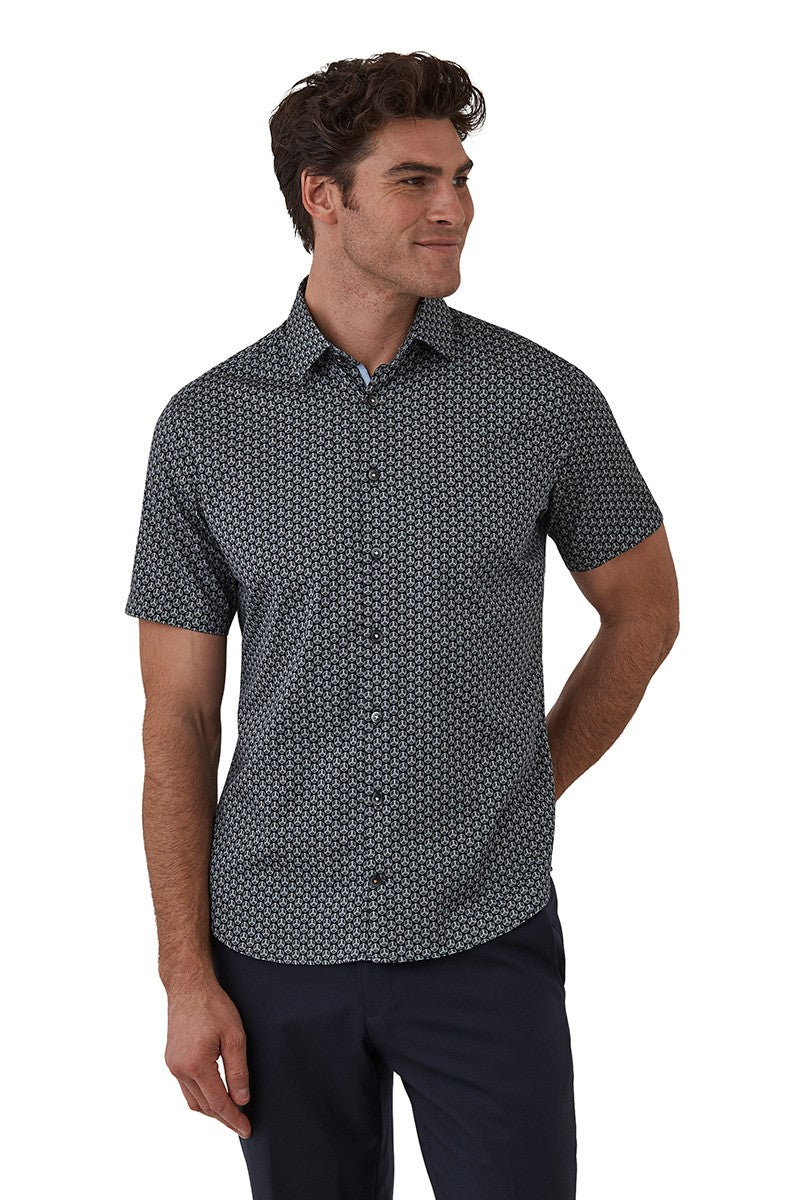 Portsea S/S Shirt Navy