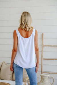 Riley Tank White