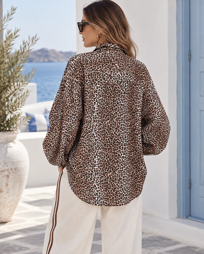 Gracie Shirt Leopard