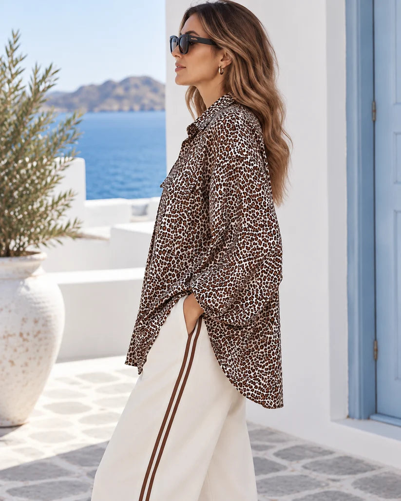 Gracie Shirt Leopard
