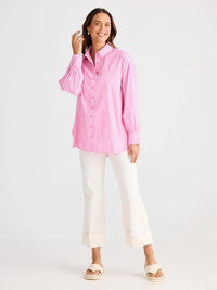 Isabel Shirt Pink Stripe