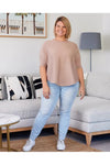 Frankie Batwing Knit Beige