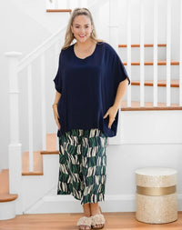 Kitty Top Navy