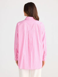 Isabel Shirt Pink Stripe