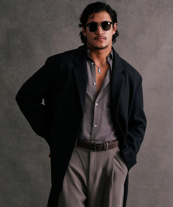 The Jacques Coat Black
