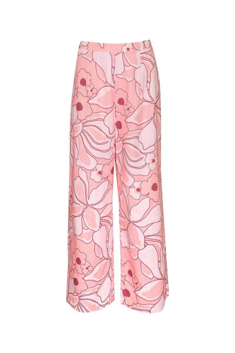 Kaia Pants Desert Flower Print