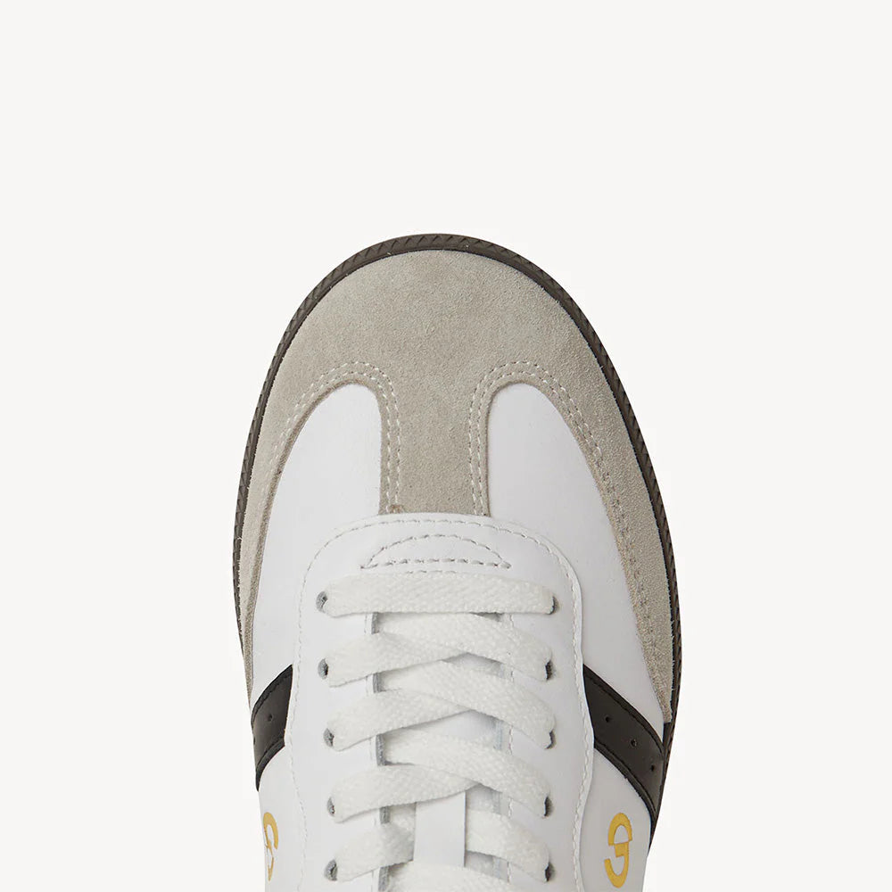 Parallel Goodsole Canvas Sneaker White/Black