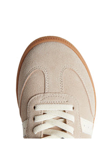 Parallel Goodsole Canvas Sneaker Taupe Suede