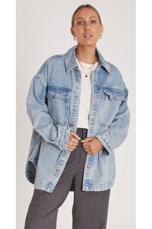 Juno Denim Shacket