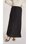 Riley Linen Skirt Black