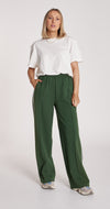 Noah Wide Pant Green