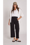 Noah Crop Pant Black