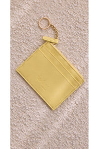 Mira Key Chain Card Wallet Butter