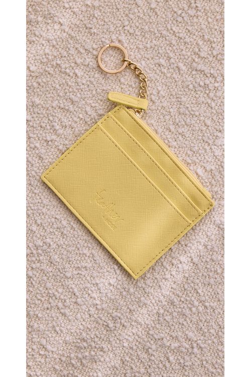 Mira Key Chain Card Wallet Butter