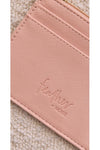 Mira Key Chain Card Wallet Pink