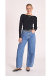 Lilly Long Sleeve Top Black