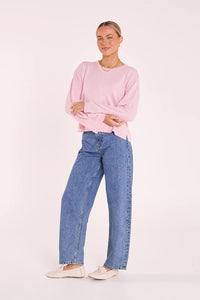 Hartley Long Sleeve Top Pink