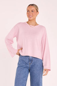 Hartley Long Sleeve Top Pink