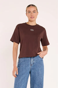 F&N Signature Tee Chocolate