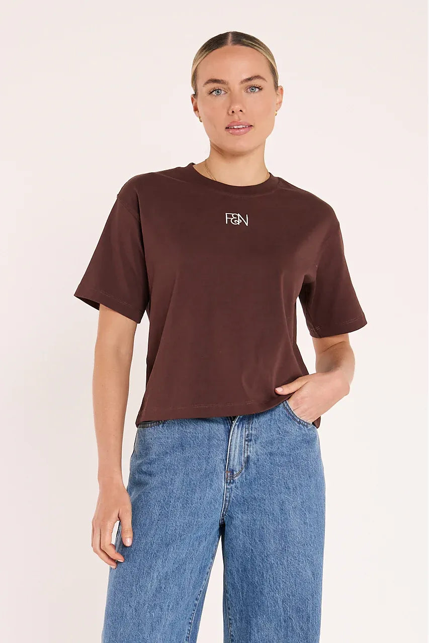 F&N Signature Tee Chocolate