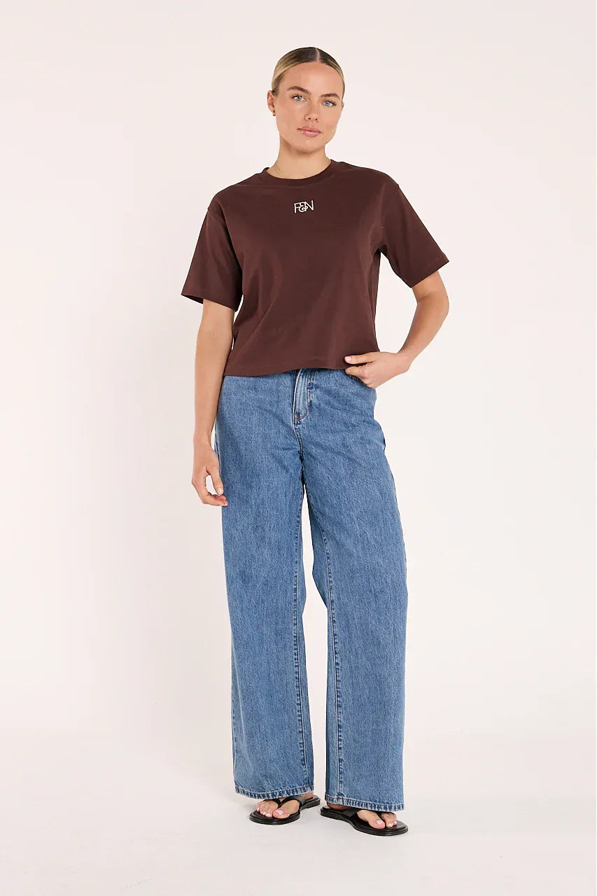 F&N Signature Tee Chocolate