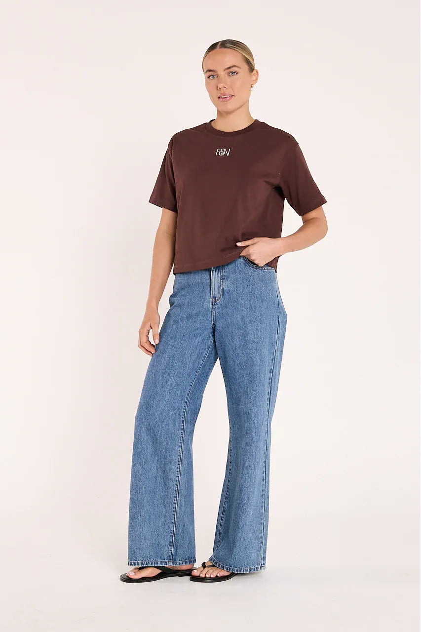 F&N Signature Tee Chocolate