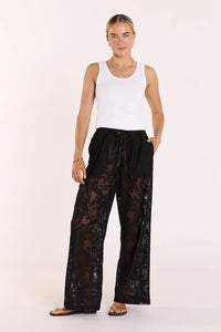 Valerie Pant Black Lace