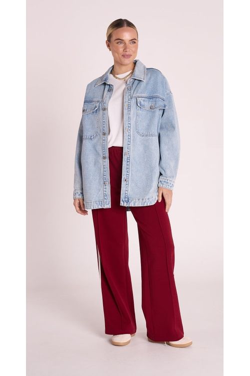Juno Denim Shacket