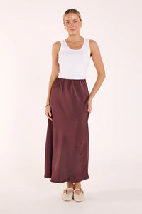 Lennon Skirt Merlot