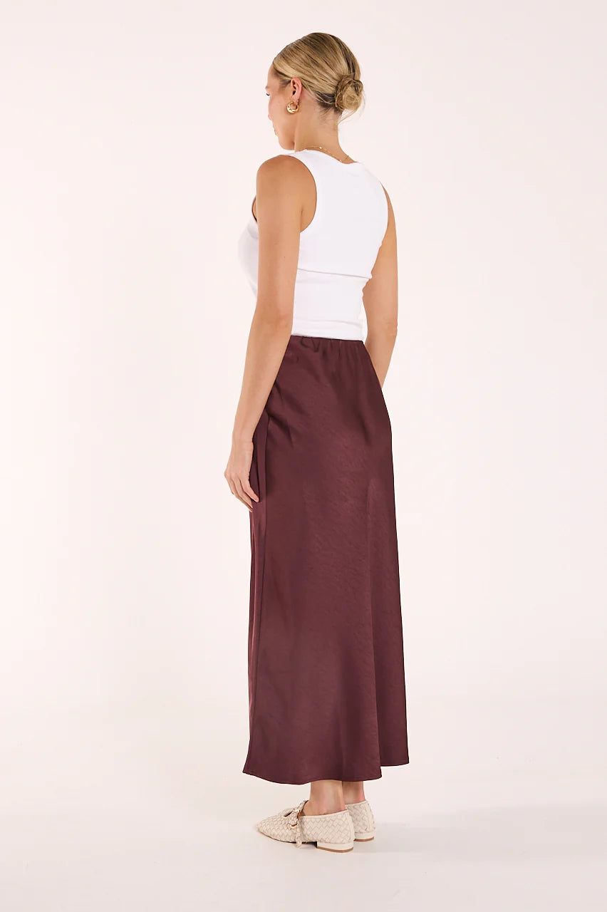 Lennon Skirt Merlot