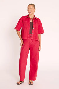 Cassie Shirt Poppy