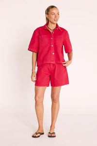 Cassie Shirt Poppy