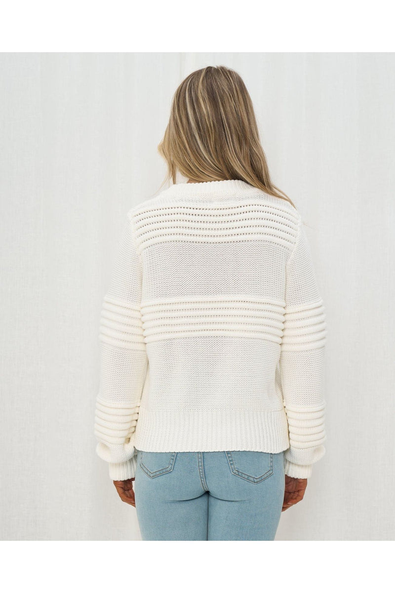 Coco Knit White
