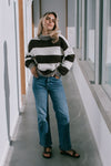 Tilly Stripe Knit Chocolate