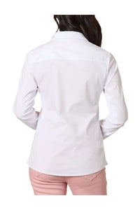 Emma Rib Detail Shirt White