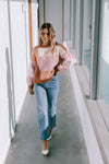 Ingrid Colour Block Knit Tan